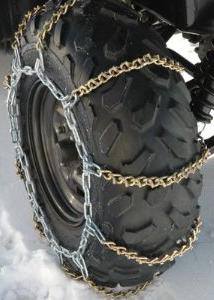 Snow chains with your hands. Fast and inexpensive