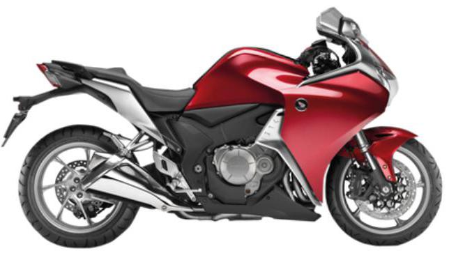 Honda vfr 1200, a classic sports tourist motorcycle of Japanese origin