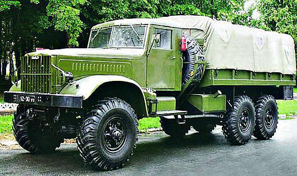 KrAZ 214: history of the creation of an army truck, technical specifications