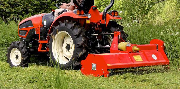 mini tractors of Russian and Byelorussian manufacture