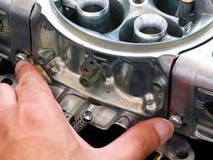 adjustment of the carburetor VAZ 2108