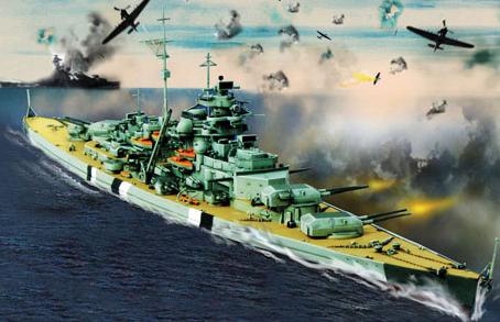 Bismarck battleship: the collapse of the giant