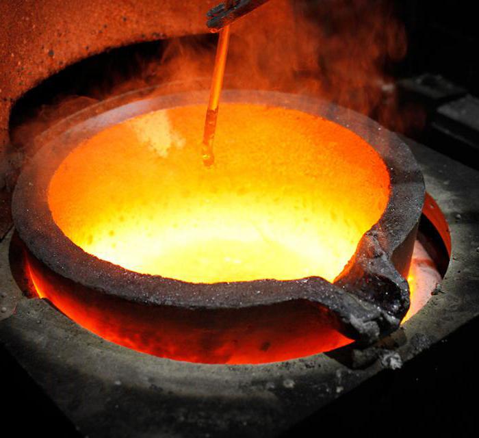 remelting of gold products 