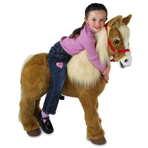 Interactive toy pony will delight the child