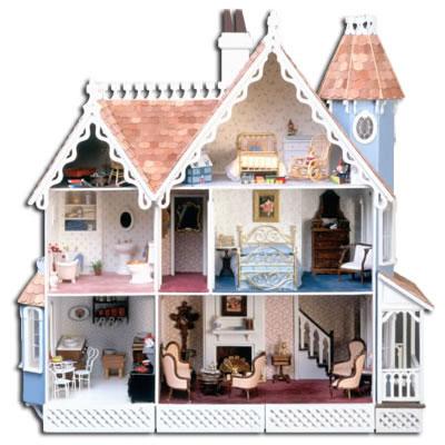 Dollhouse as a gift to the baby