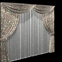 Models of curtains for the complete interior of the room