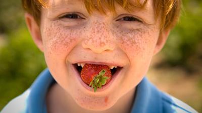 from what age to give the child strawberries