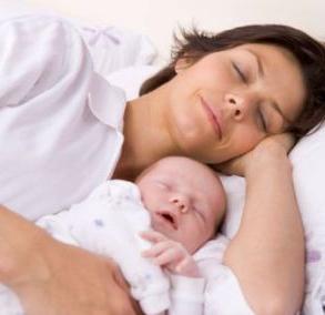 How many newborns sleep at night and during the day