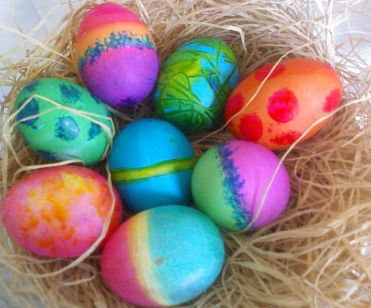 Easter eggs