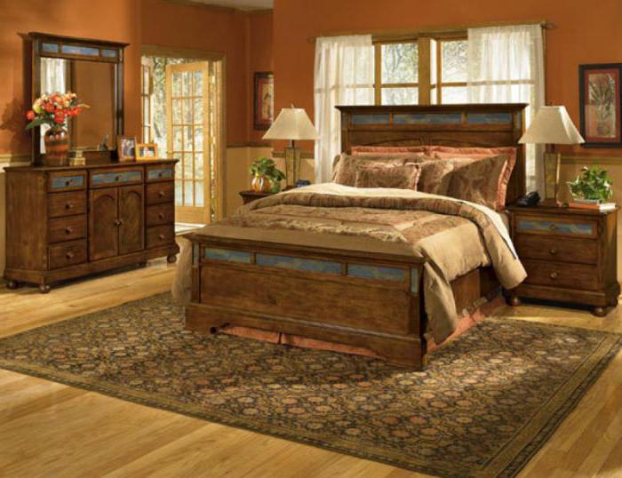 rustic bedroom