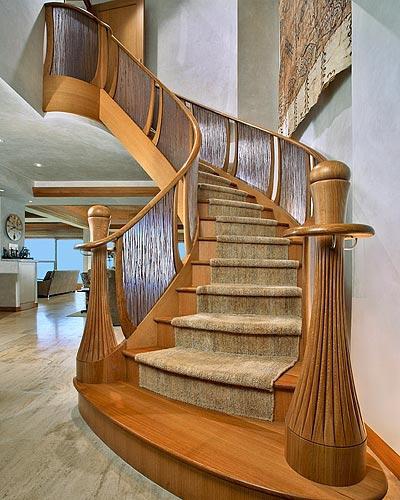 design of stairs in the house