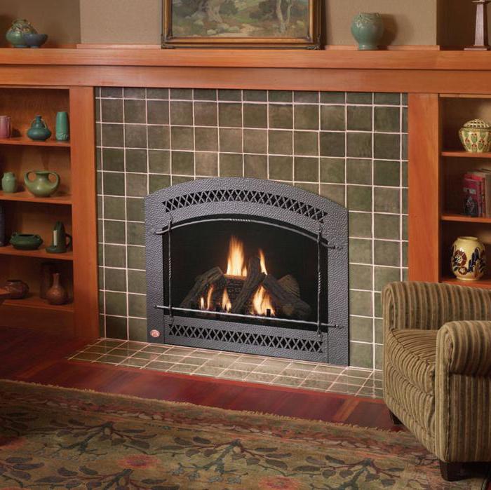 gas fireplaces for a country house