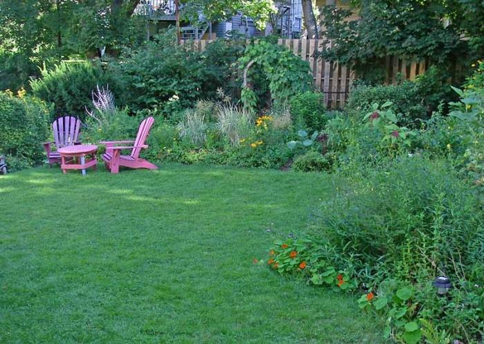 how to make a lawn in the country