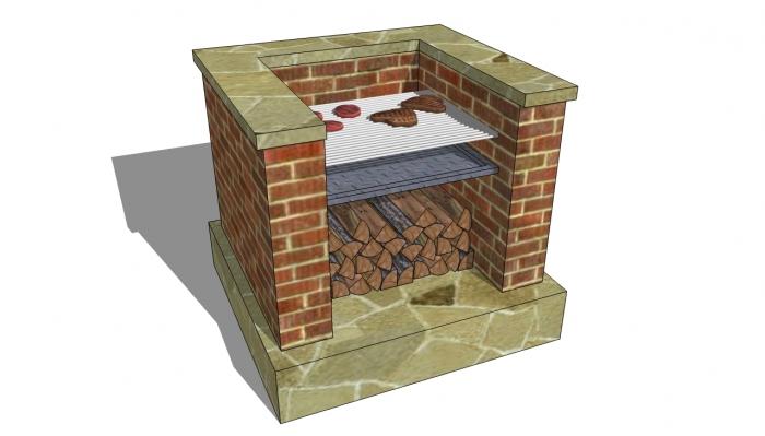 brazier of brick drawings