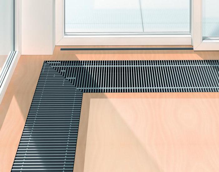 underfloor heating convectors 