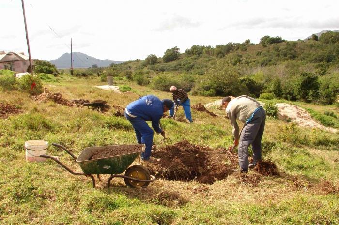 how to level a plot of land