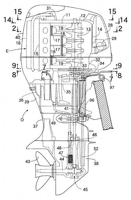 self-made outboard motor 