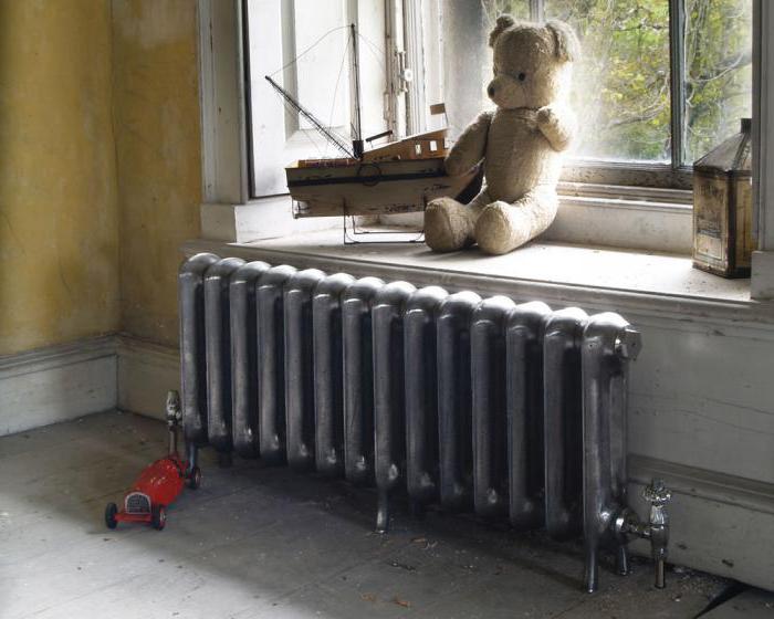 cast iron radiators of Russian production 