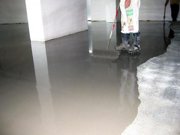 Filling floor 