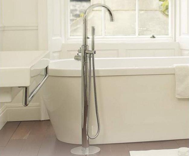 Bathroom floor mixer: structural features and installation