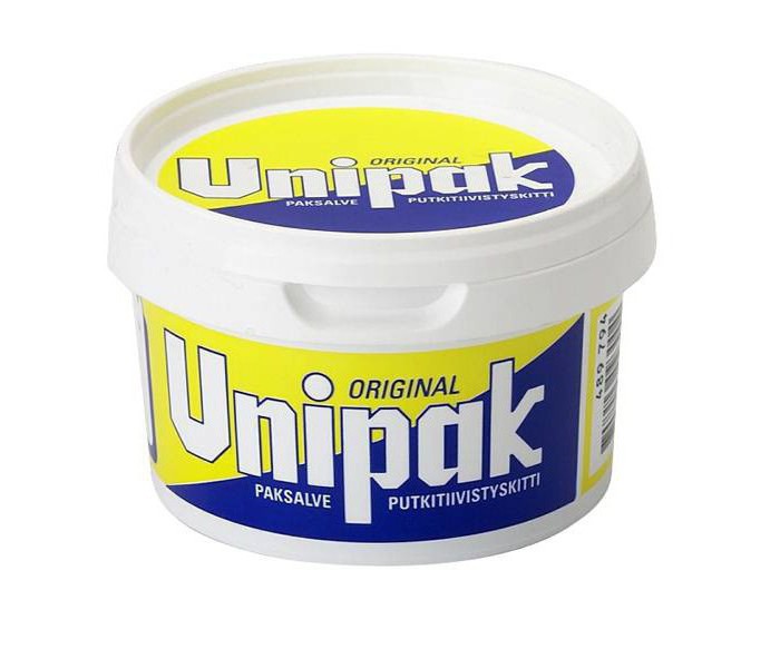 Pasta "Unipack". Characteristics, purpose, use