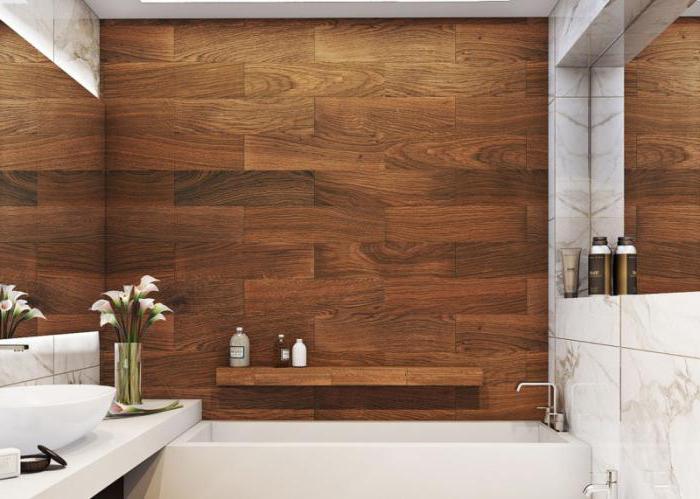 wood tile for bathroom 