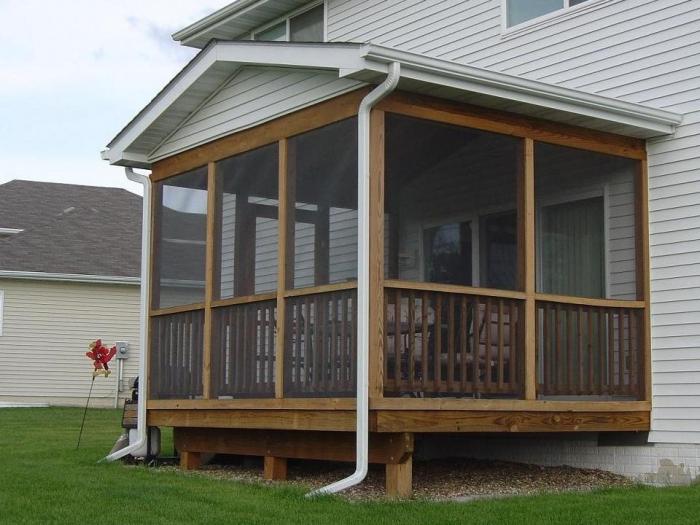 Adding a veranda to the house: features when it is erected