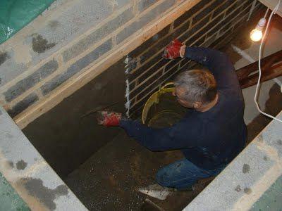 Lookout pit in the garage with your own hands