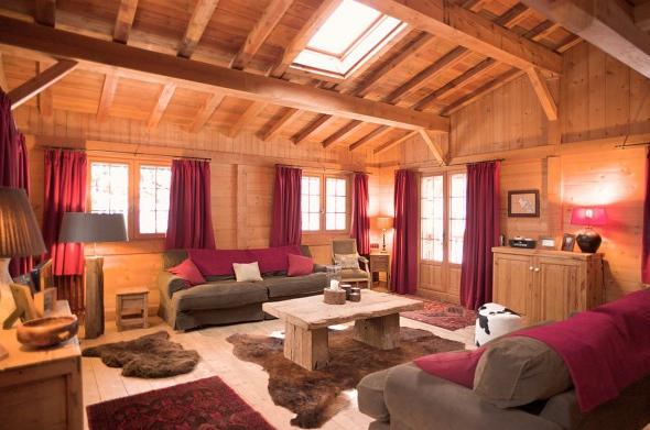 Style chalets in the interior: the romance of simplicity