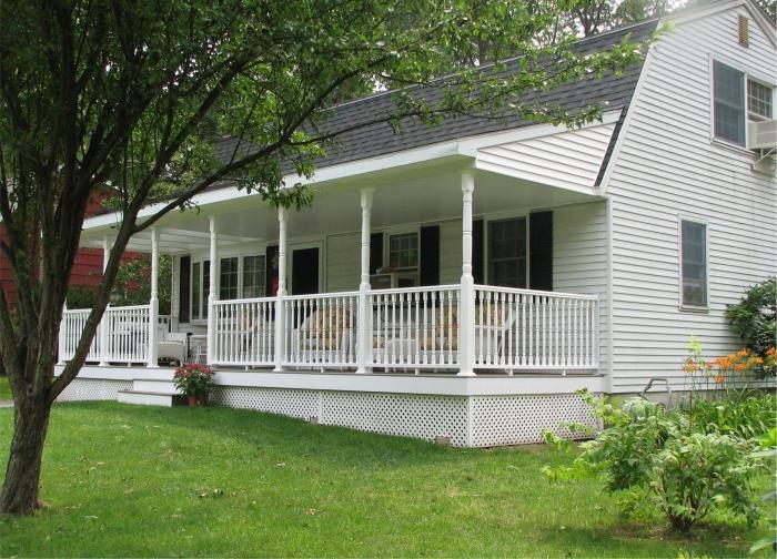 terrace and veranda