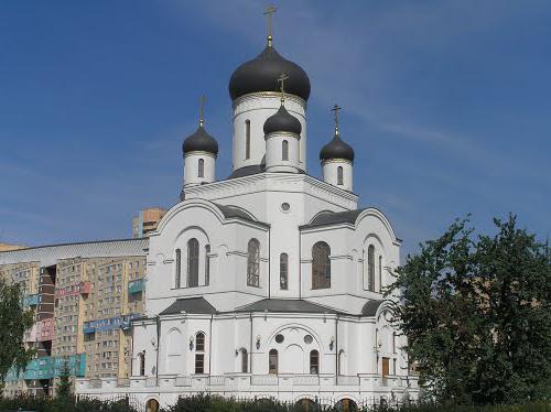 Church of the Nativity of Christ in Mytishchi. Service in the Church of the Nativity of Christ