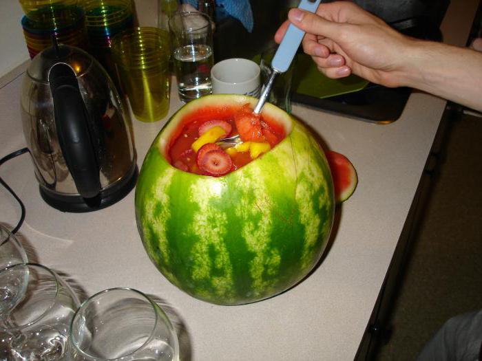 Watermelon with vodka. A few simple recipes