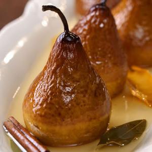 Aromatic and simple pastry with pears