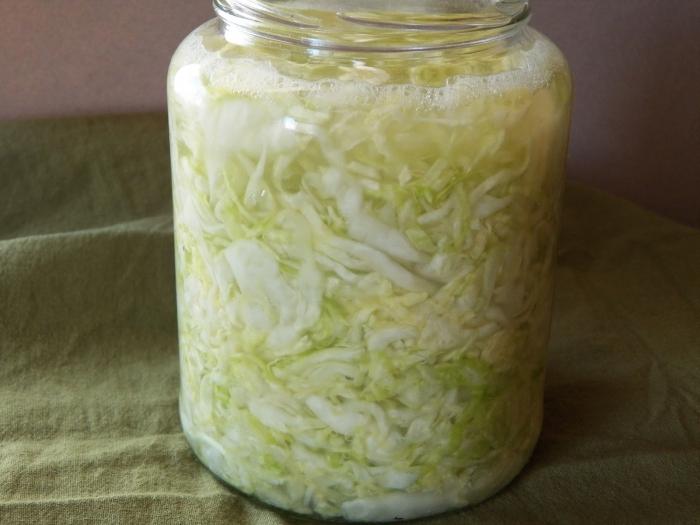 Quick salting of cabbage: a recipe for cooking