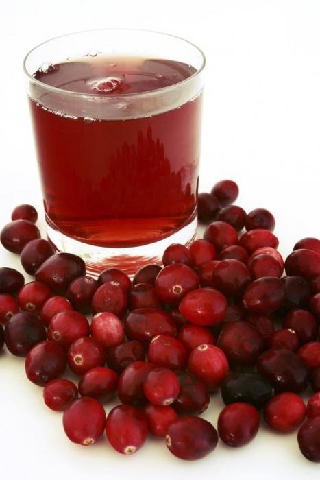 Home mini-bar: tincture on cranberries on alcohol