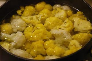 How and how much to cook cauliflower until ready