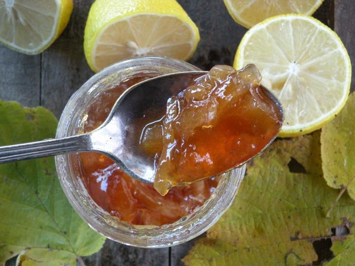 pear jam with lemon