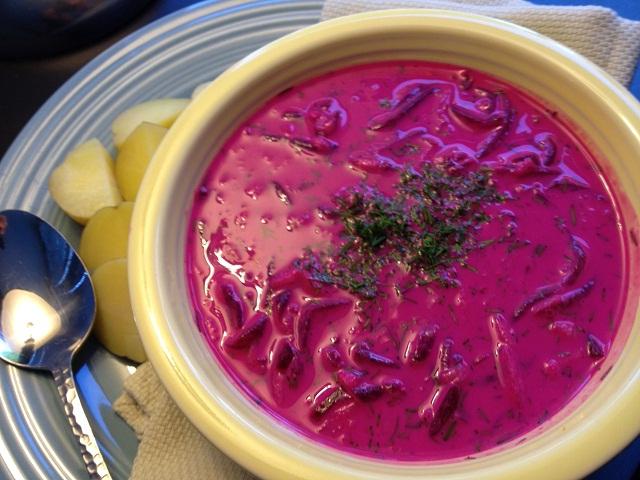 Lithuanian borsch