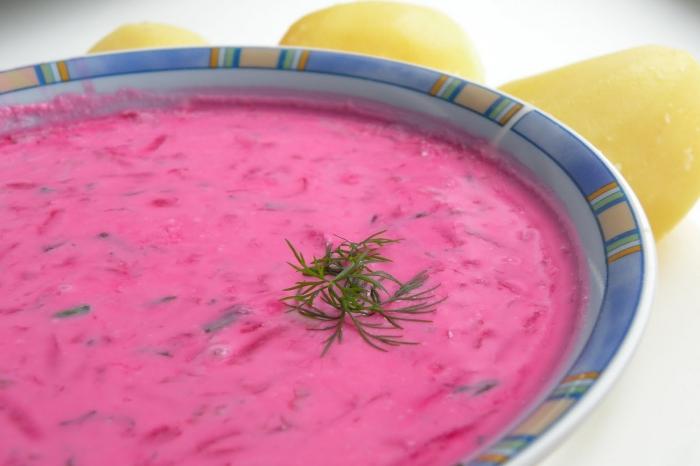 How to cook cold Lithuanian borsch