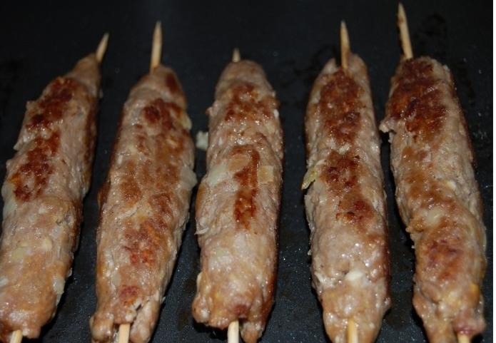 Lulia-kebab recipe with a photo