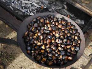 how to fry chestnuts at home