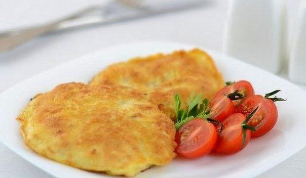 Calorie chicken steamed, steamed and fried in batter