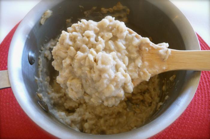 Oatmeal porridge in the multivariate Polaris recipe