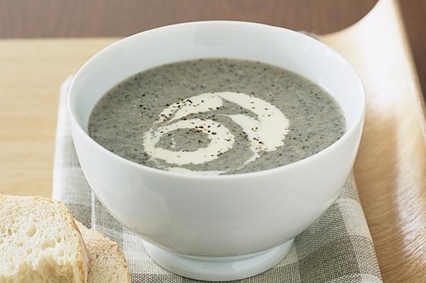 cream of mushroom soup with cream