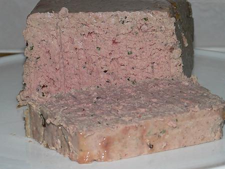 pate of liver home-made recipe 