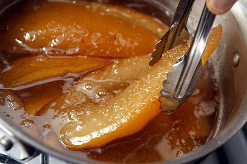 Recipes of candied fruits from pears at home