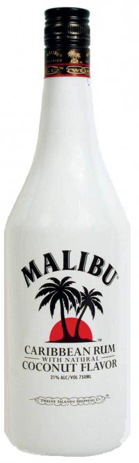 how to drink liquor Malibu 