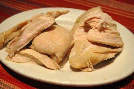 how and how much to cook chicken in soup