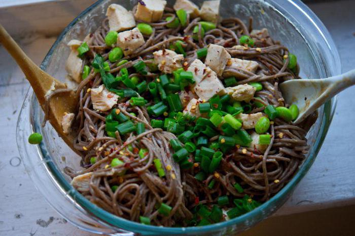 soba with chicken recipe