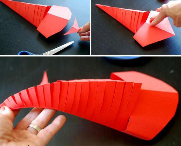 how to make fish out of paper